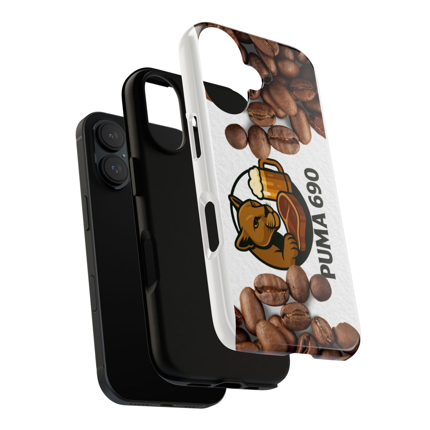 Stylish Phone Case with your Design, Tough Cases, Unique Gift for Coffee Lovers, Phone Accessories, Personalized Tech, Holiday Gift