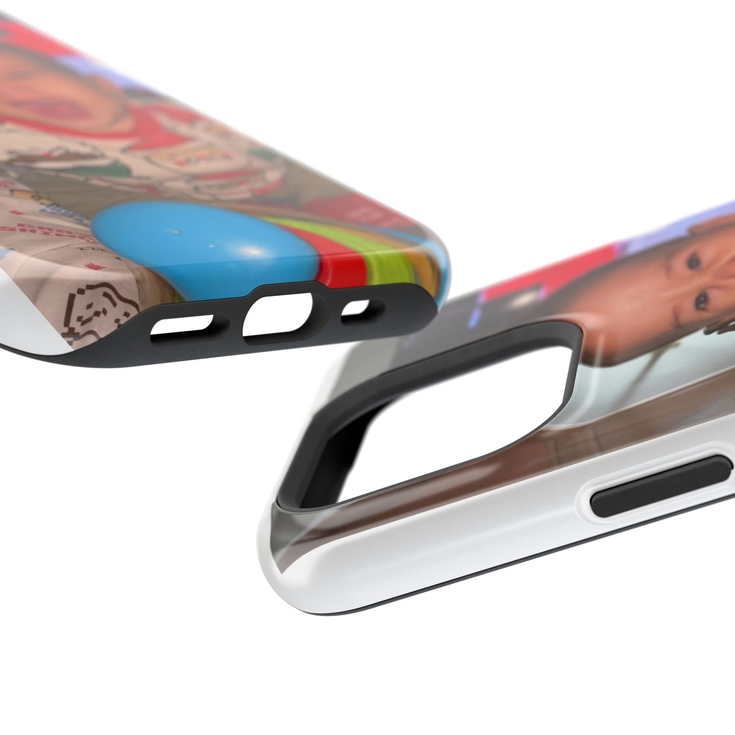 Personalized Magnetic iPhone Case - Custom Photo, Durable, Impact-Resistant, Fun Gift for Kids, Holidays, Family Memories