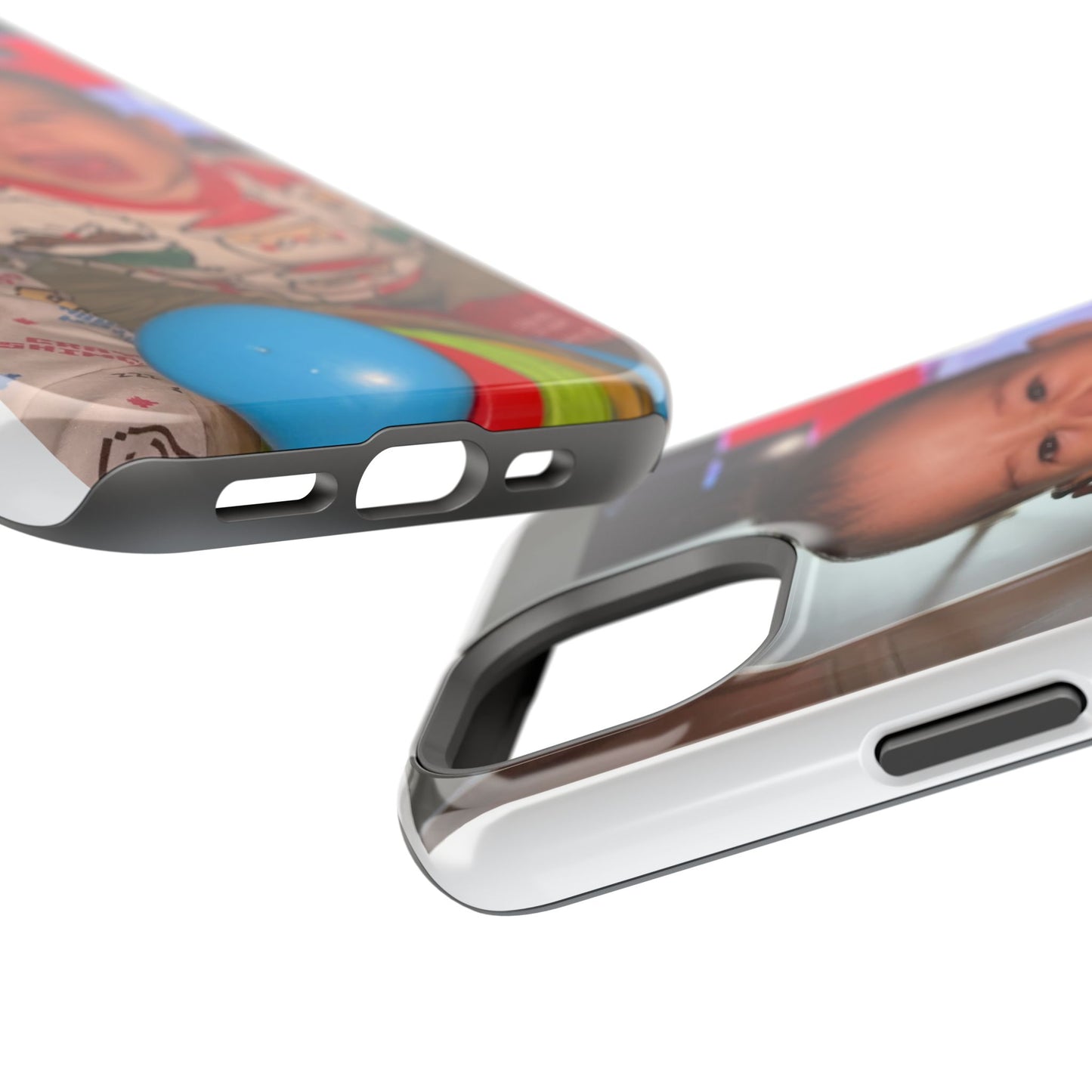 Personalized Magnetic iPhone Case - Custom Photo, Durable, Impact-Resistant, Fun Gift for Kids, Holidays, Family Memories