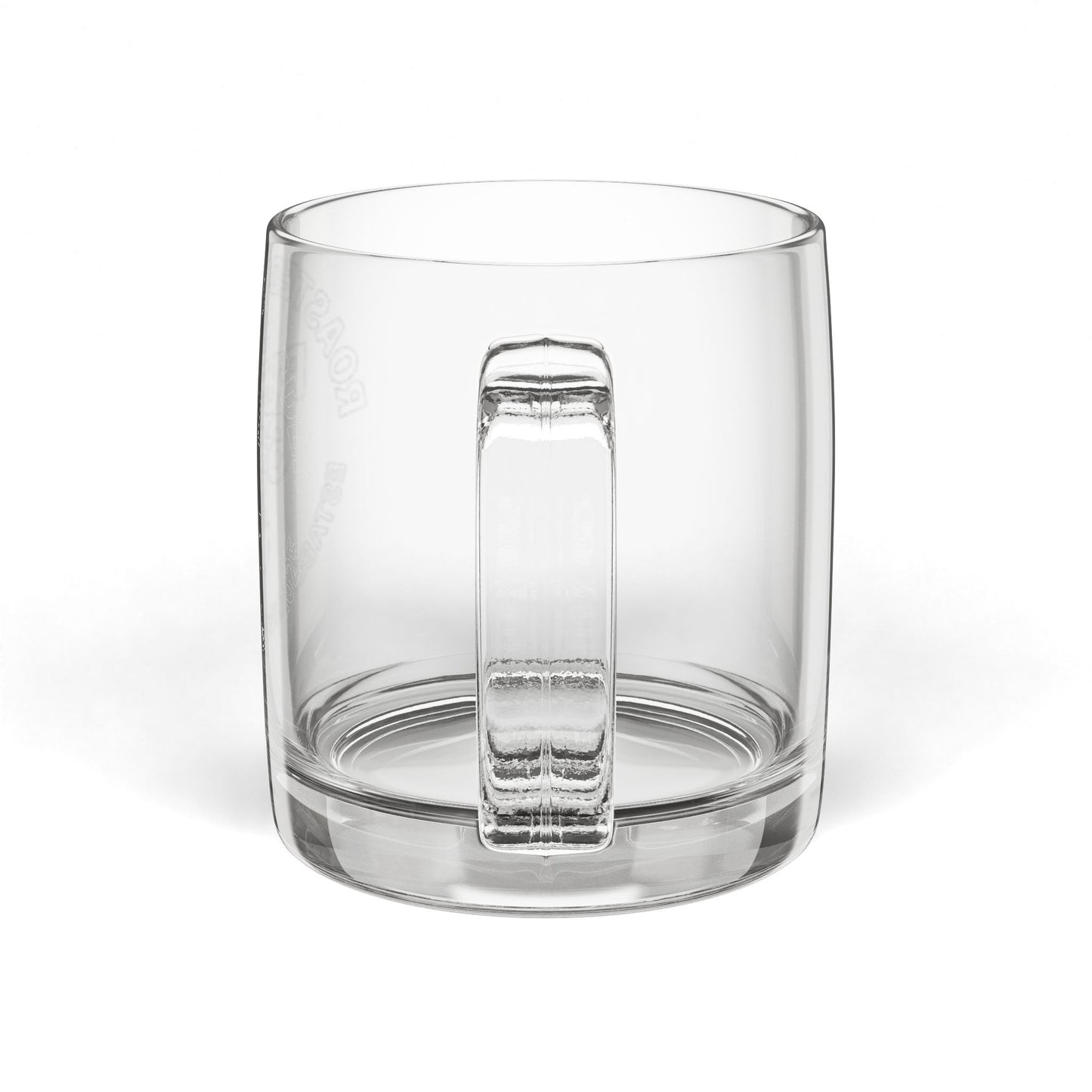 Glass Coffee Mug, 12.25oz (Engraving)