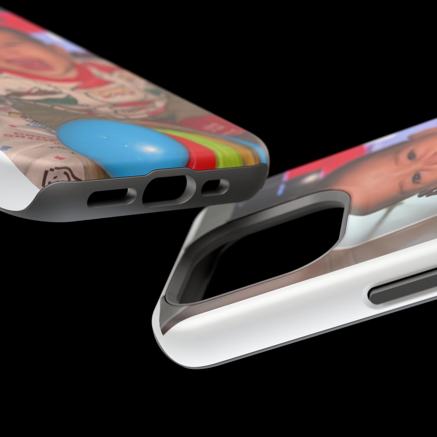 Personalized Magnetic iPhone Case - Custom Photo, Durable, Impact-Resistant, Fun Gift for Kids, Holidays, Family Memories