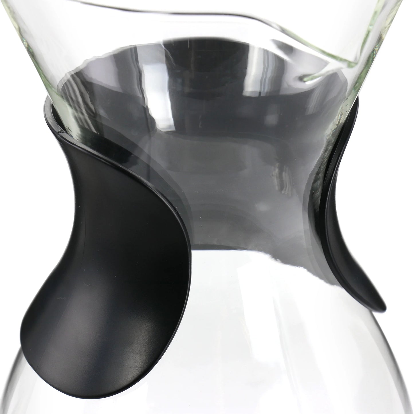 Verduzco 1 Liter Clear Glass Pour over Coffee Maker with Fine Mesh Filter
