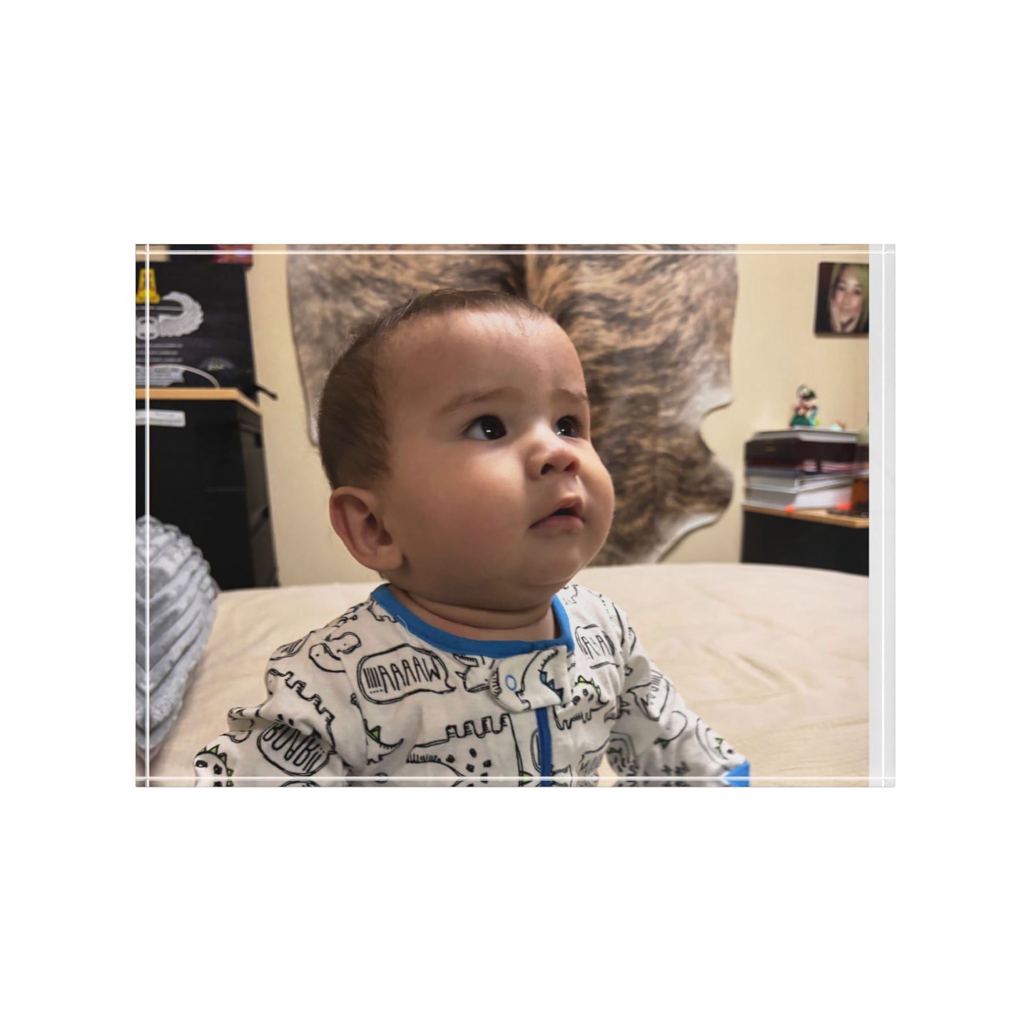 Personalized Photo Block, Custom Keepsake, Baby Shower Gift, Home Decor, Personalized Gift, Memorial Photo Display