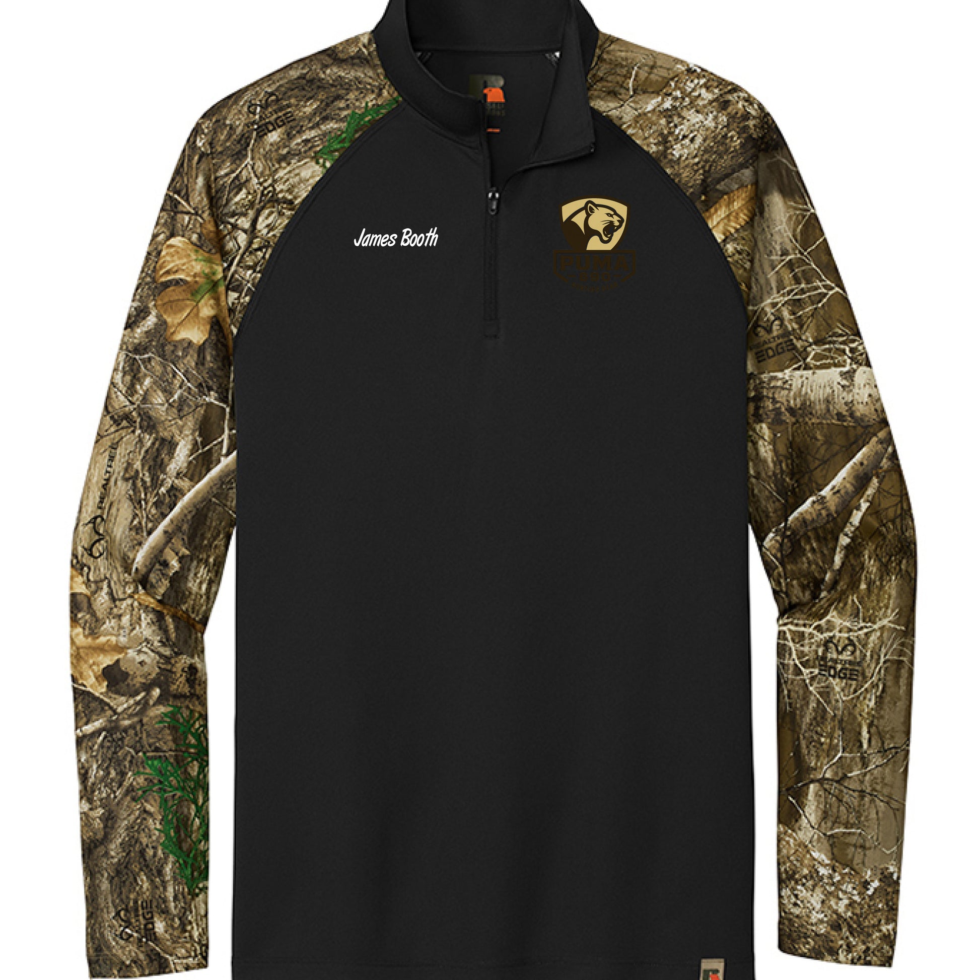 Black/ Realtree Edge - FRONT