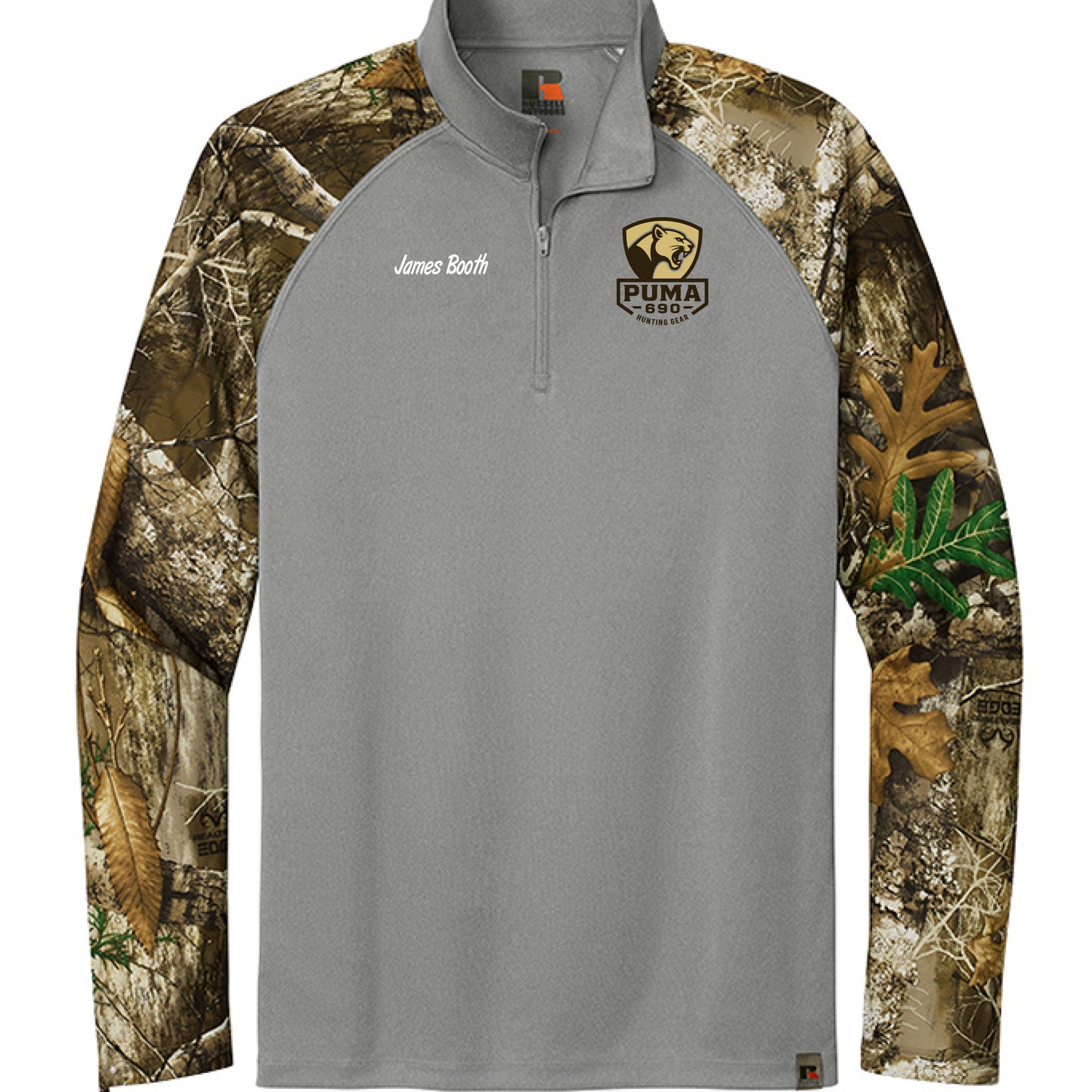 Grey Concrete Heather/ Realtree Edge - FRONT