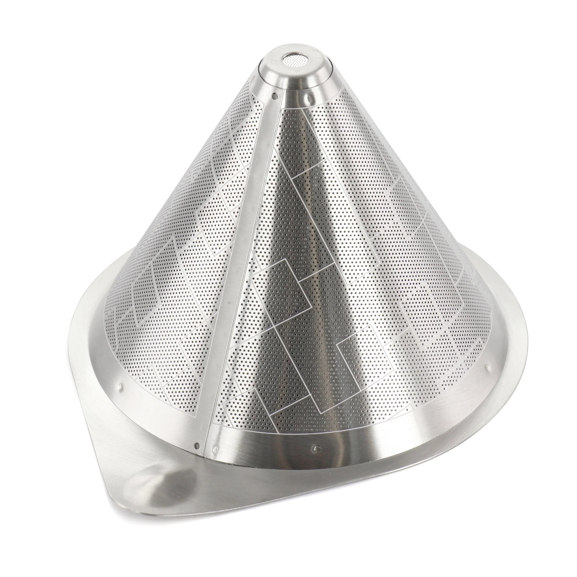 Verduzco 1 Liter Clear Glass Pour over Coffee Maker with Fine Mesh Filter