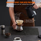 Electric Gooseneck Kettle 1L 1200W Fast Heating Gooseneck Pour over Coffee Tea Kettle 304 Food Grade