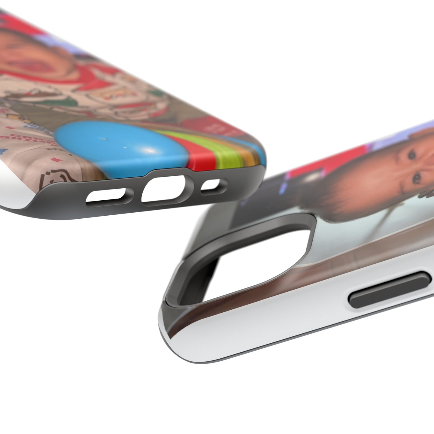 Personalized Magnetic iPhone Case - Custom Photo, Durable, Impact-Resistant, Fun Gift for Kids, Holidays, Family Memories