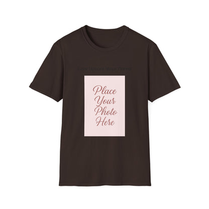 Love Wears Your Name™ This shirt carries more than a photo—it carries your heart.