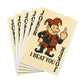 Middle Finger Joker – “I Beat You” Cards