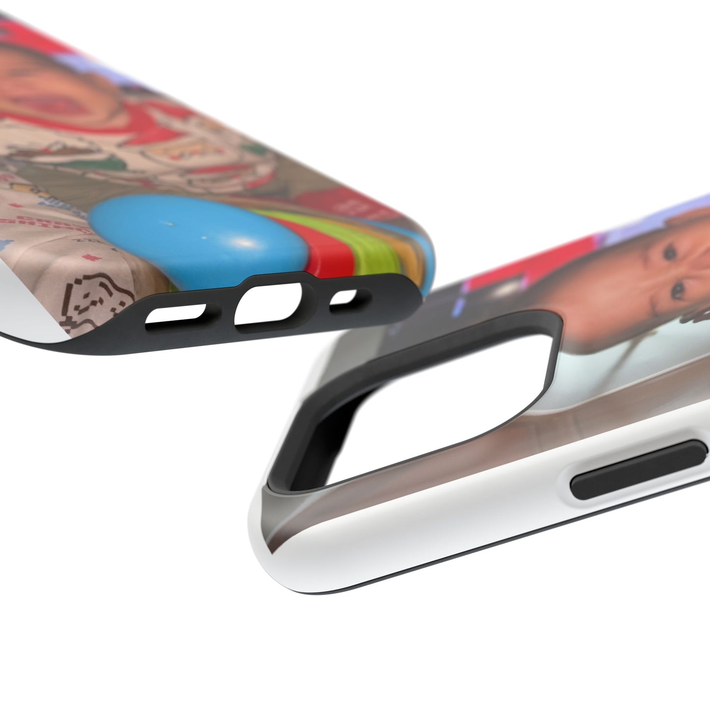 Personalized Magnetic iPhone Case - Custom Photo, Durable, Impact-Resistant, Fun Gift for Kids, Holidays, Family Memories