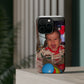 Personalized Magnetic iPhone Case - Custom Photo, Durable, Impact-Resistant, Fun Gift for Kids, Holidays, Family Memories