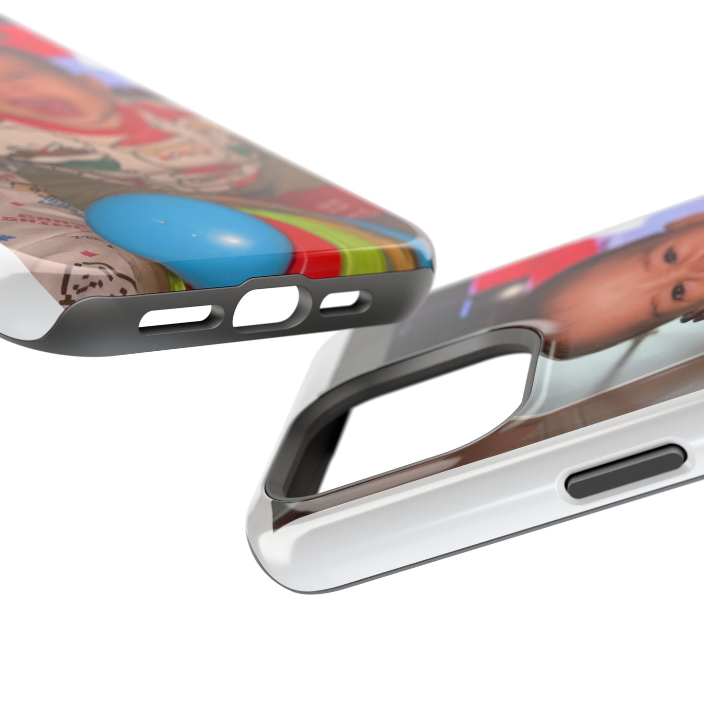 Personalized Magnetic iPhone Case - Custom Photo, Durable, Impact-Resistant, Fun Gift for Kids, Holidays, Family Memories