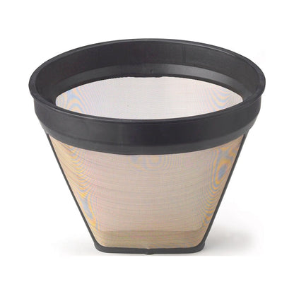 Gold Mesh Permanent Coffee Filter, Number 2-Size Filter, Brews 2 to 6-Cups