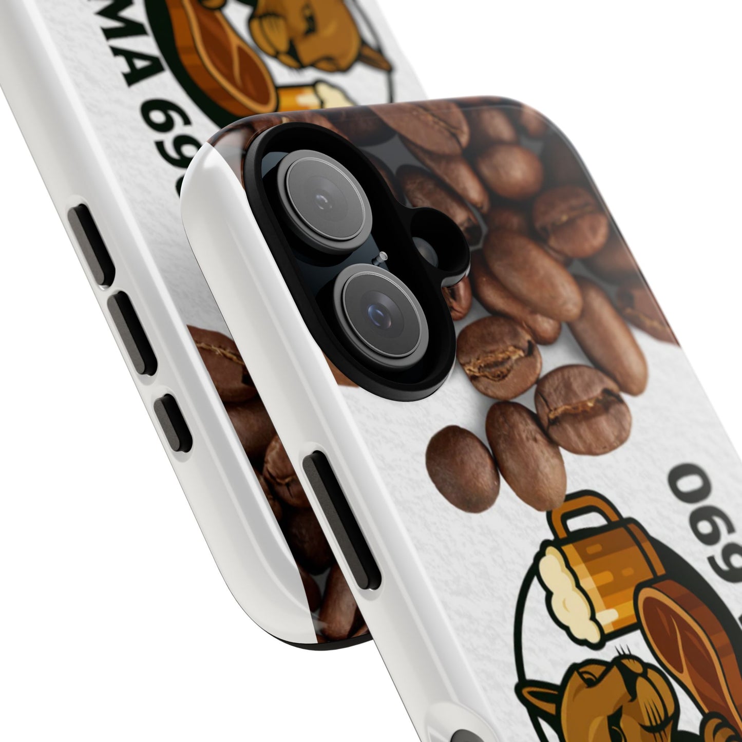 Stylish Phone Case with your Design, Tough Cases, Unique Gift for Coffee Lovers, Phone Accessories, Personalized Tech, Holiday Gift