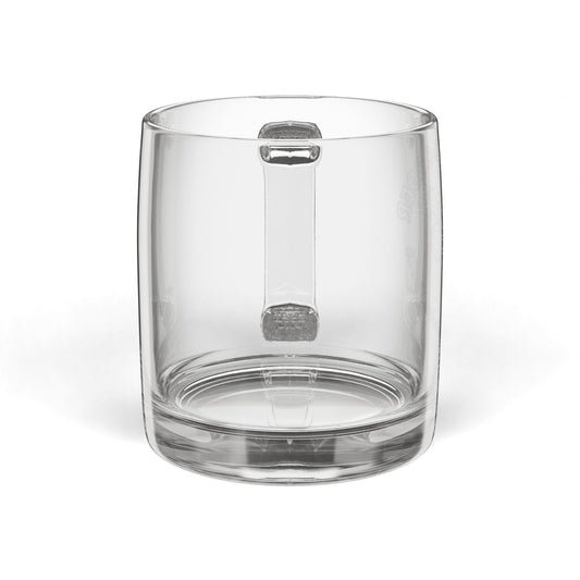 Glass Coffee Mug, 12.25oz (Engraving)