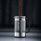 17 Oz Kenya French Press Coffeemaker, Stainless Steel, New