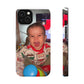Personalized Magnetic iPhone Case - Custom Photo, Durable, Impact-Resistant, Fun Gift for Kids, Holidays, Family Memories