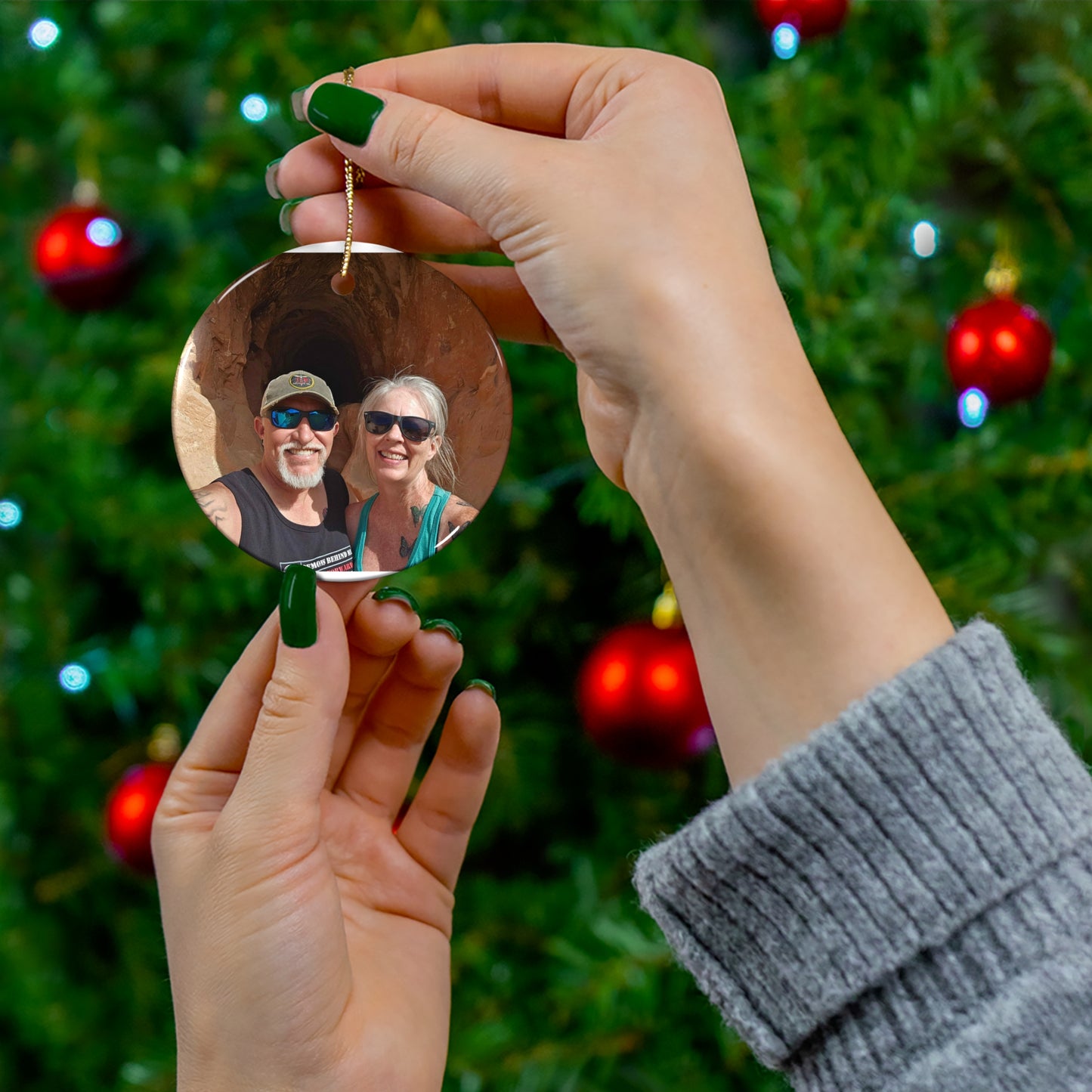 Personalized Ceramic Ornaments, Custom Photo Holiday Decor, Family Keepsake, Unique Gift, Tree Hanging Decoration, Memories on Display