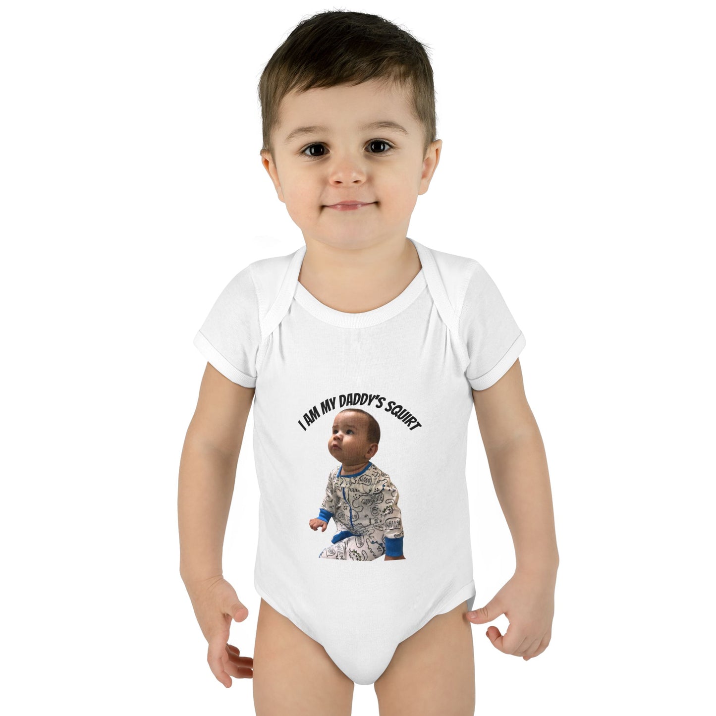 Cute Baby Bodysuit - "I Am My Daddy's Squirt!" | Infant Clothing, Baby Shower Gift, New Parent Gift, Funny Baby Outfit, Cute Baby Wear