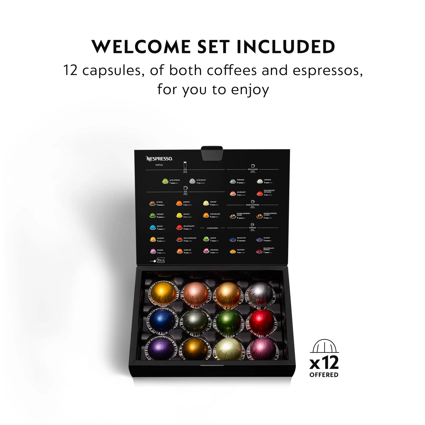 Vertuo plus Coffee and Espresso Maker by , Black