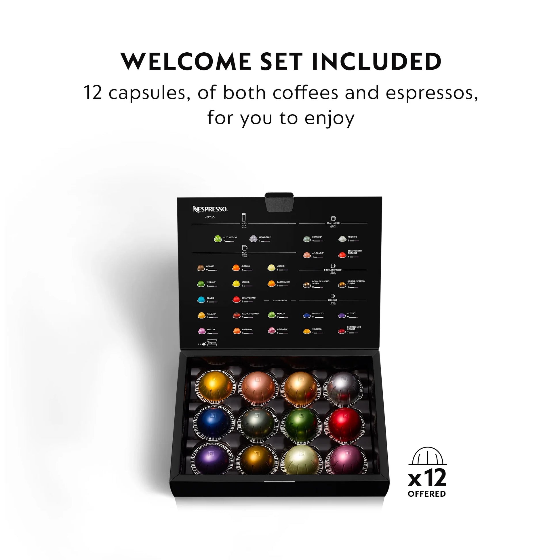 Vertuo plus Coffee and Espresso Maker by , Black