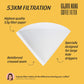 V02 Premium Paper Cone Filter - 100Pc Set of Disposable Filters Designed for 2-Cup Pour over Dripper - Made of the Finest Wood Pulp - Perfect Drip, Full Flavor, No Coffee-Ground Residue