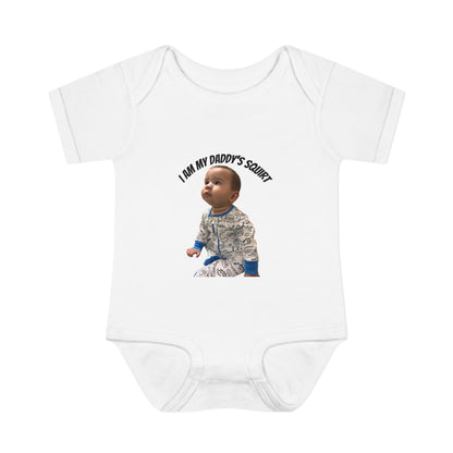 Cute Baby Bodysuit - "I Am My Daddy's Squirt!" | Infant Clothing, Baby Shower Gift, New Parent Gift, Funny Baby Outfit, Cute Baby Wear