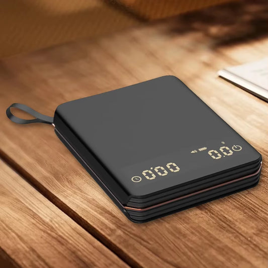 Mini Coffee Scale with Timer LED Display Mini Pour over Drip Espresso Scale Smart Coffee Scale for Espresso and Pour over Coffee