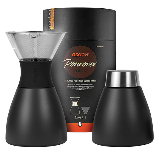 NA-PO300BK Insulated Pour-Over Coffee Maker (Black), 843631169513