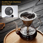 Pour over Coffee Maker Set - Pour over Kit Includes Large Glass Carafe and Filte