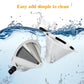 Coffee Dripper Slow Drip Paperless Coffee Filter, Double Mesh Stainless Steel