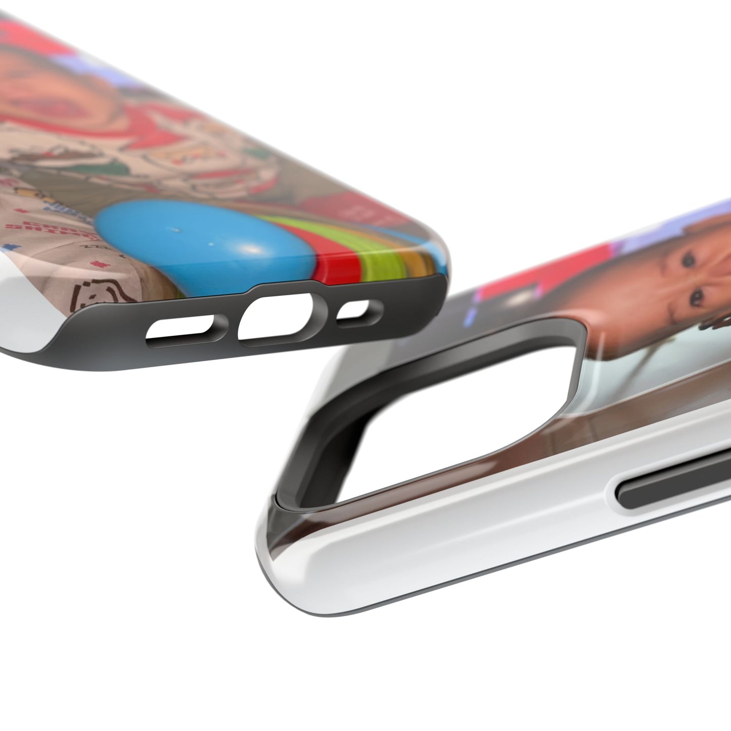 Personalized Magnetic iPhone Case - Custom Photo, Durable, Impact-Resistant, Fun Gift for Kids, Holidays, Family Memories