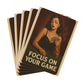 Focus on Your Game Design - Vintage Poker Playing Cards -