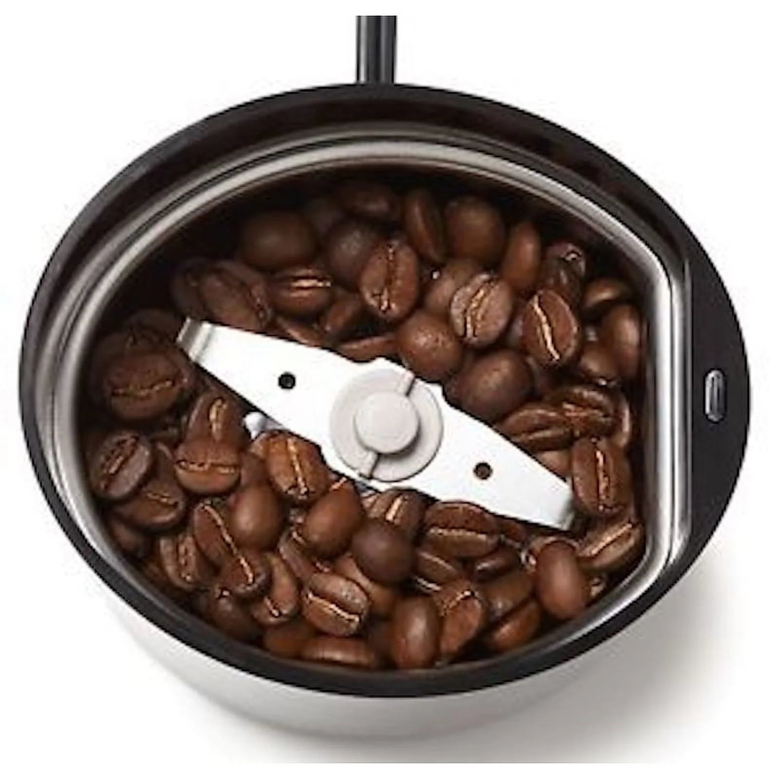 Fast Touch Electric Coffee and Spice Grinder with Stainless Steel Blades, Black