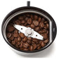 Fast Touch Electric Coffee and Spice Grinder with Stainless Steel Blades, Black