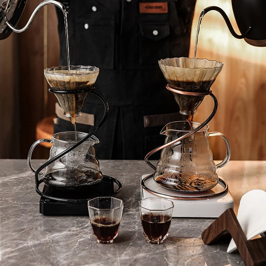 Glass Heat Resistance Pour over Coffee Drippers