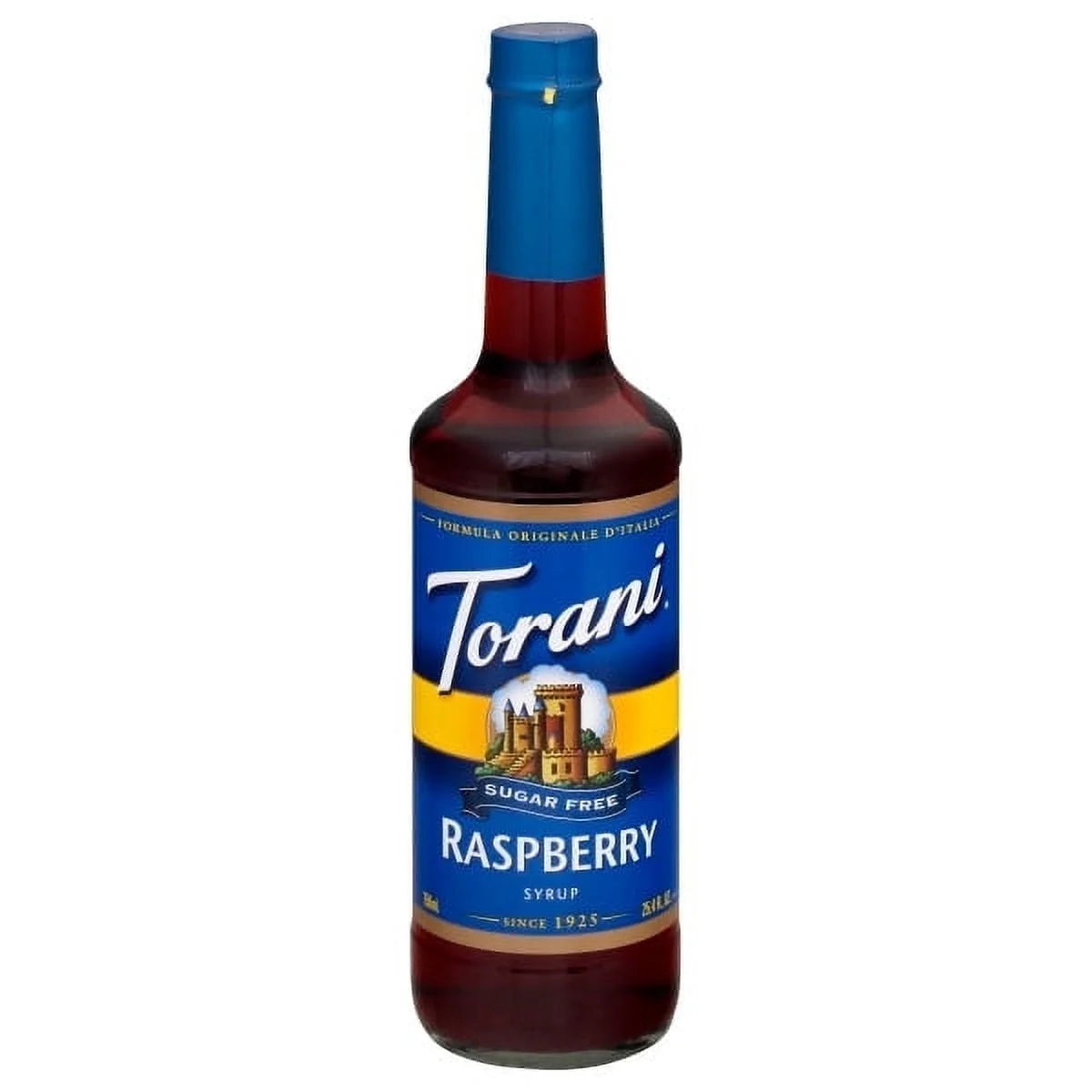 Sugar-Free Raspberry Syrup, 750 Ml Glass Bottle