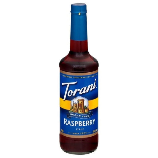 Sugar-Free Raspberry Syrup, 750 Ml Glass Bottle