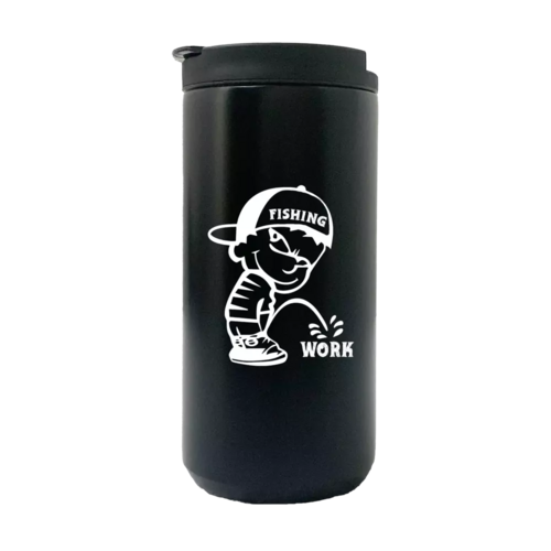 Fishing And Work 14oz Insulated Coffee Tumbler