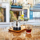Coffee Dripper Slow Drip Paperless Coffee Filter, Double Mesh Stainless Steel