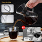 Pour over Coffee Maker Set - Pour over Kit Includes Large Glass Carafe and Filte