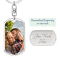 Endless Bond Dog Tag Key Chain