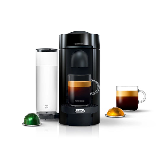 Vertuo plus Coffee and Espresso Maker by , Black