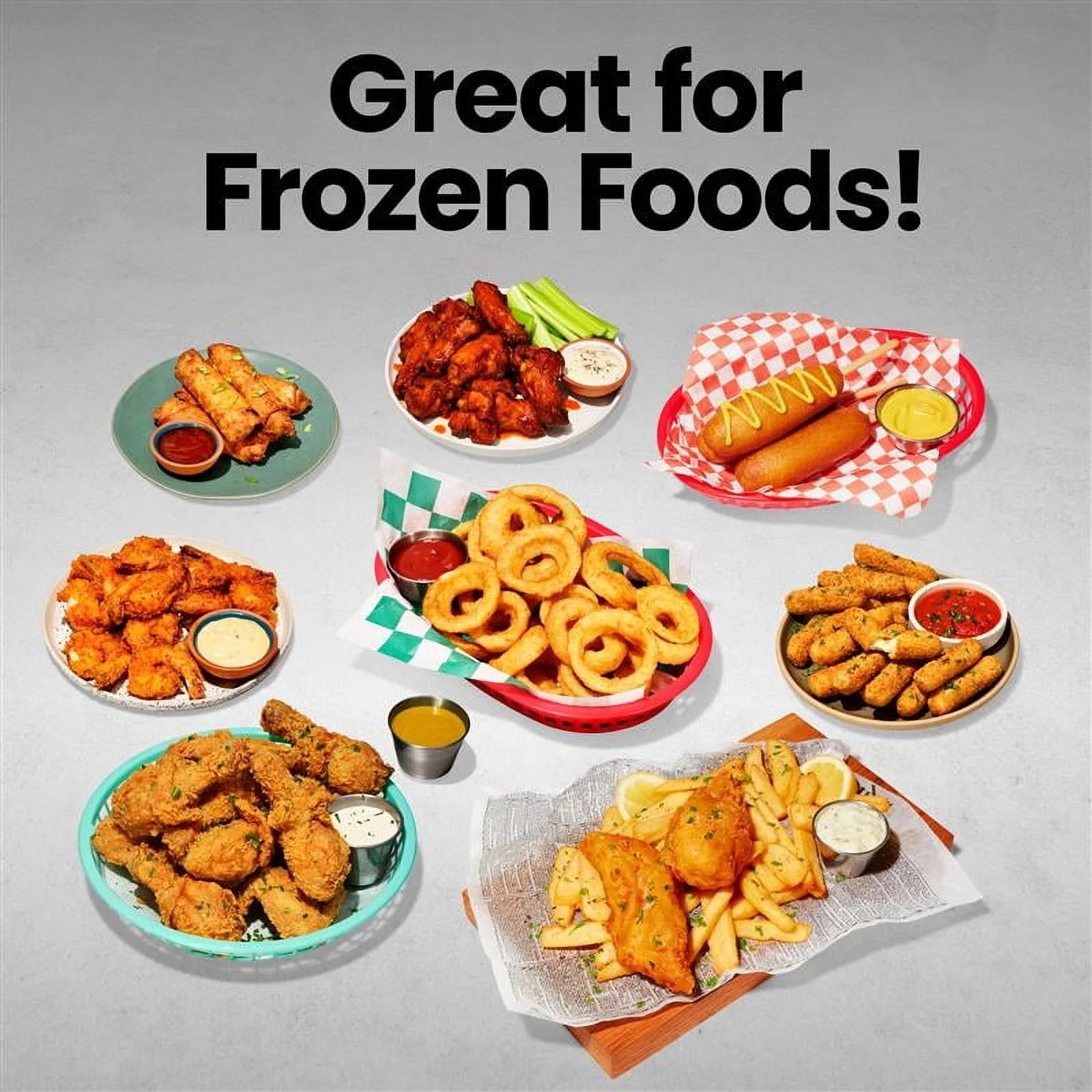 Air Fryer W/ Digital Touch Display, 5 Qt. Capacity, Windowed Basket - Black, New