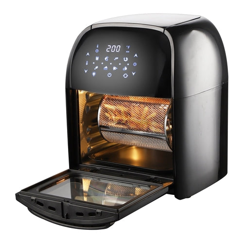 Supersonic National 3-In-1 12 Qt Air Fryer - Dehydrator - Rotisserie