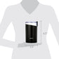 Fast Touch Electric Coffee and Spice Grinder with Stainless Steel Blades, Black