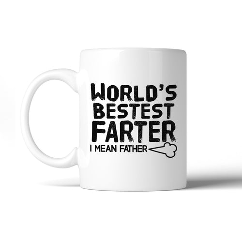 World's Bestest Farter Funny Dad Coffee Mug