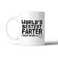 World's Bestest Farter Funny Dad Coffee Mug