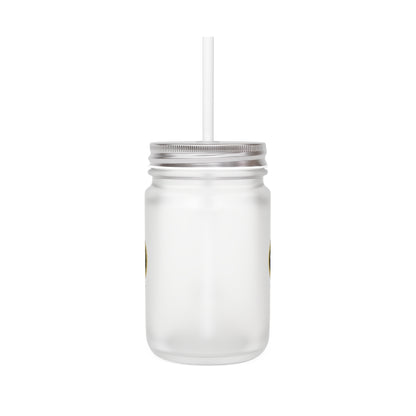 Corazon de Bravo Mason Jar